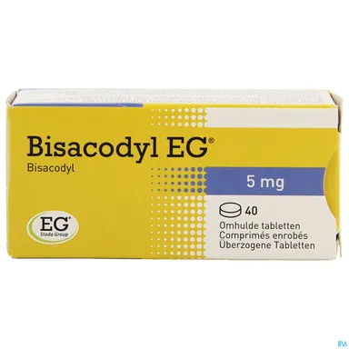 Bisacodyl EG 5mg 40 Tabletten
