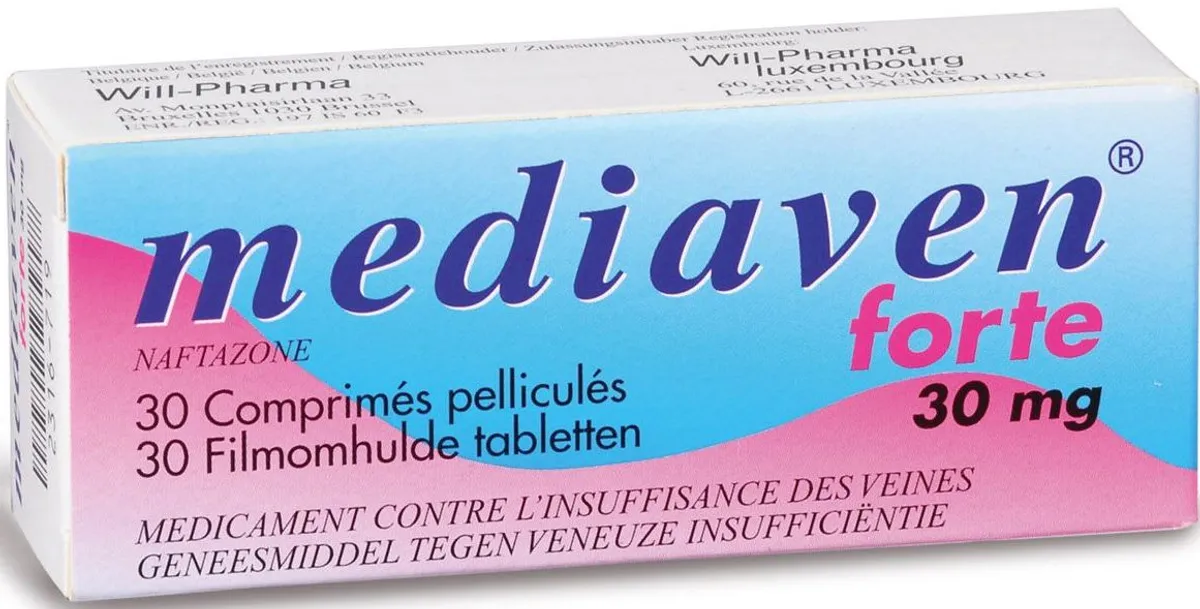 Mediaven Forte 30mg 30 Comprimés