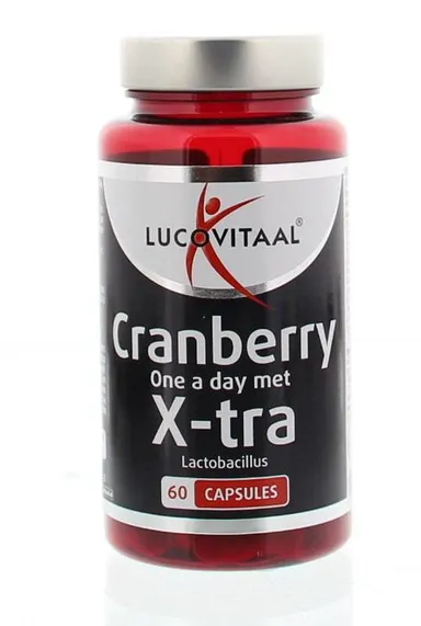Lucovitaal Cranberry X-Tra Met Lactobacillus 60 Capsules