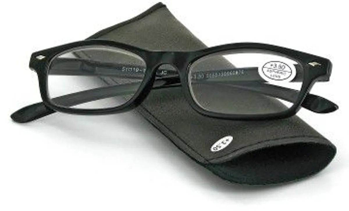 Pharmaglasses Lunettes Lecture Dioptrie +3.50 Black