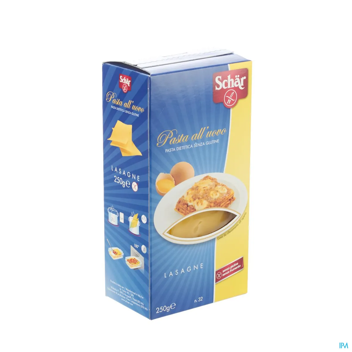 Schar Pates Lasagne 250g