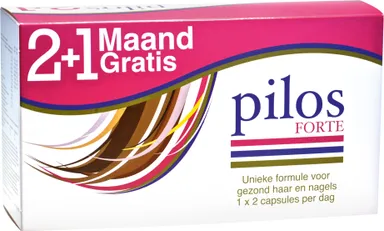 Pilos Forte Tripack 3 Dozen van 2 x 30 Capsules (een maand gratis)