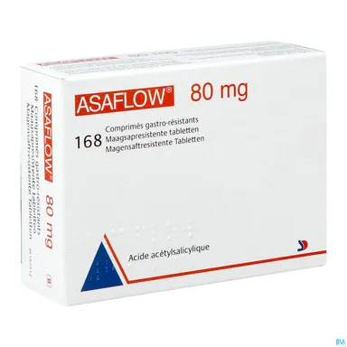 Asaflow 80mg 168 maagbestendige tabletten