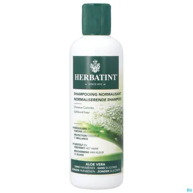 Herbatint Normaliserende Shampoo Aloë Vera Elk Haartype 260 ml