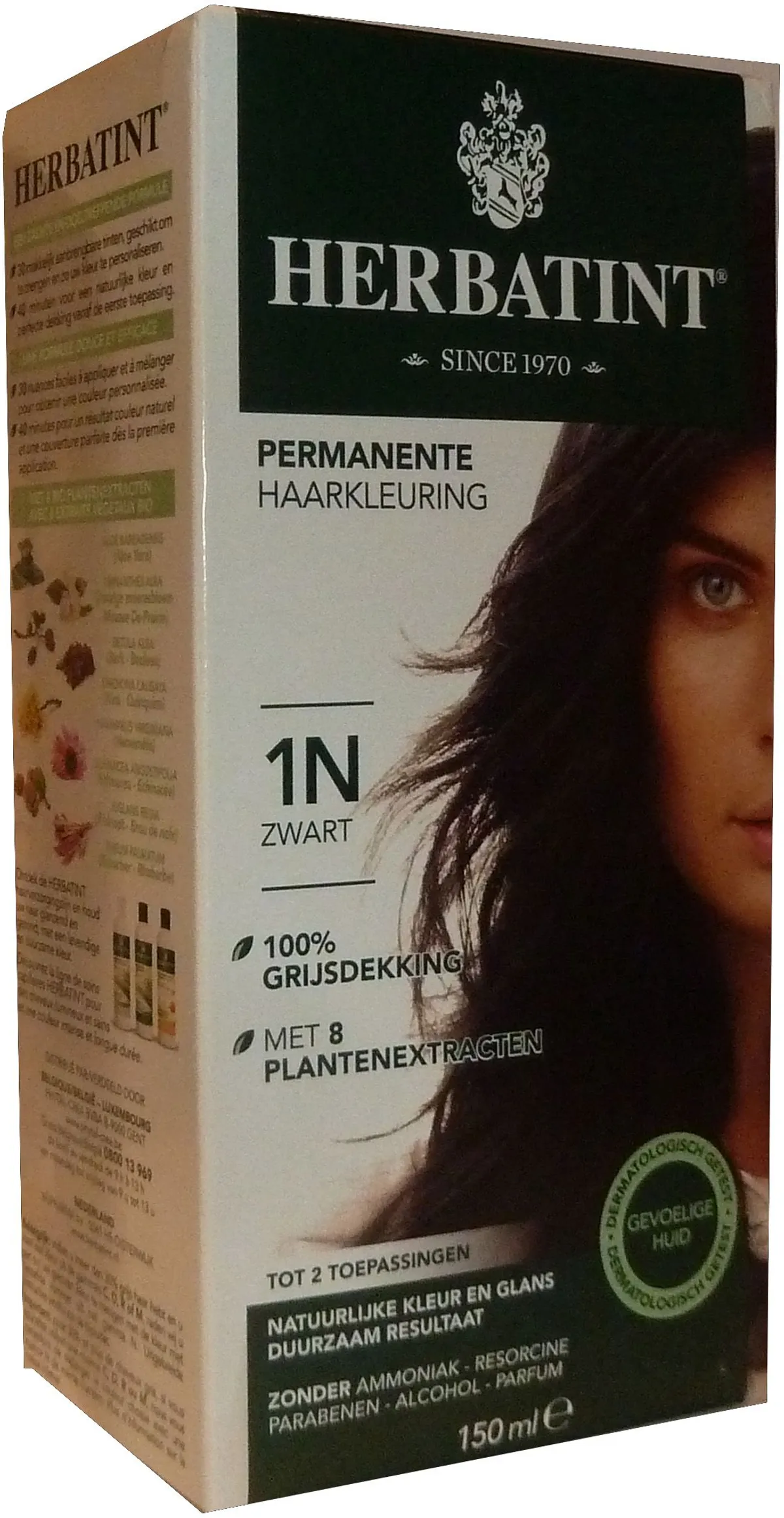 Herbatint Zwart 1N