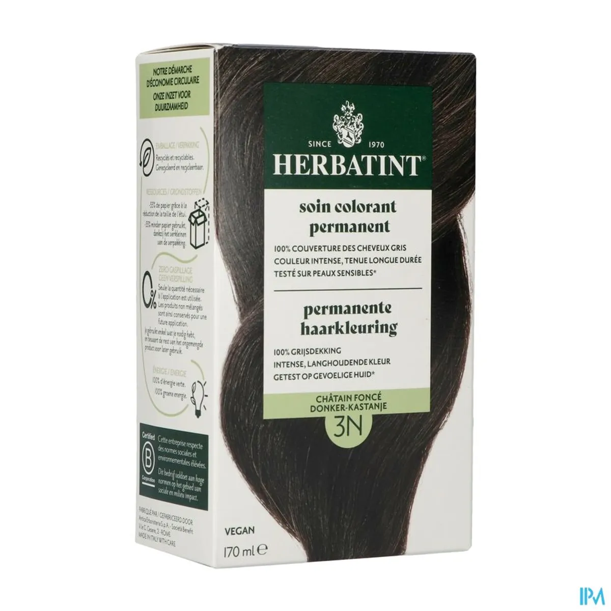 Herbatint Chatain Foncé 3N