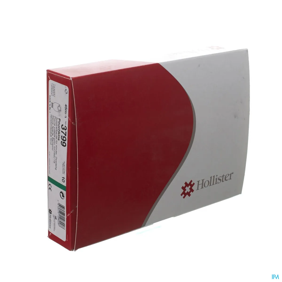 Pouchkins Child Flat Open Transp 45mm 10 3799