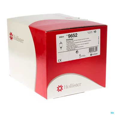 Hollister Poches Jambe 500ml + Tube 50cm 10 9652