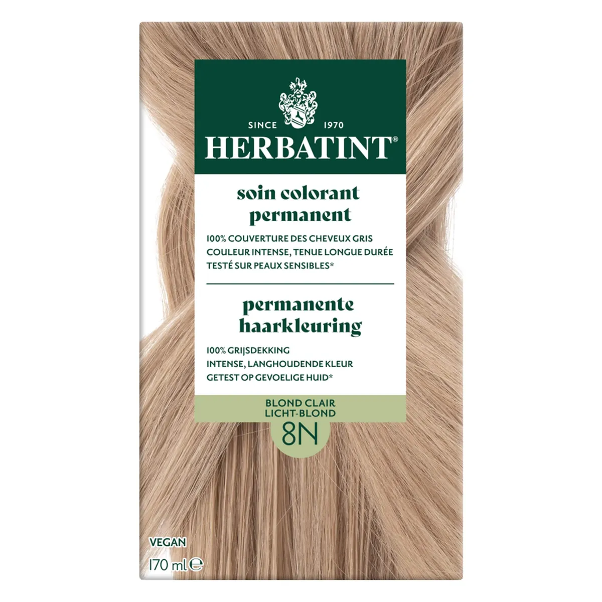 Herbatint Blond Clair 8N