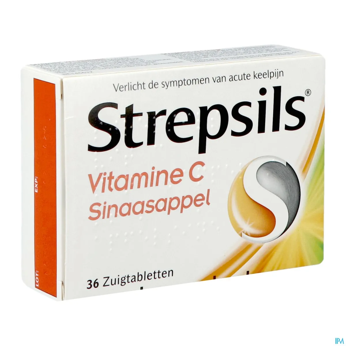 Strepsils Vitamine C Orange 36 Pastilles