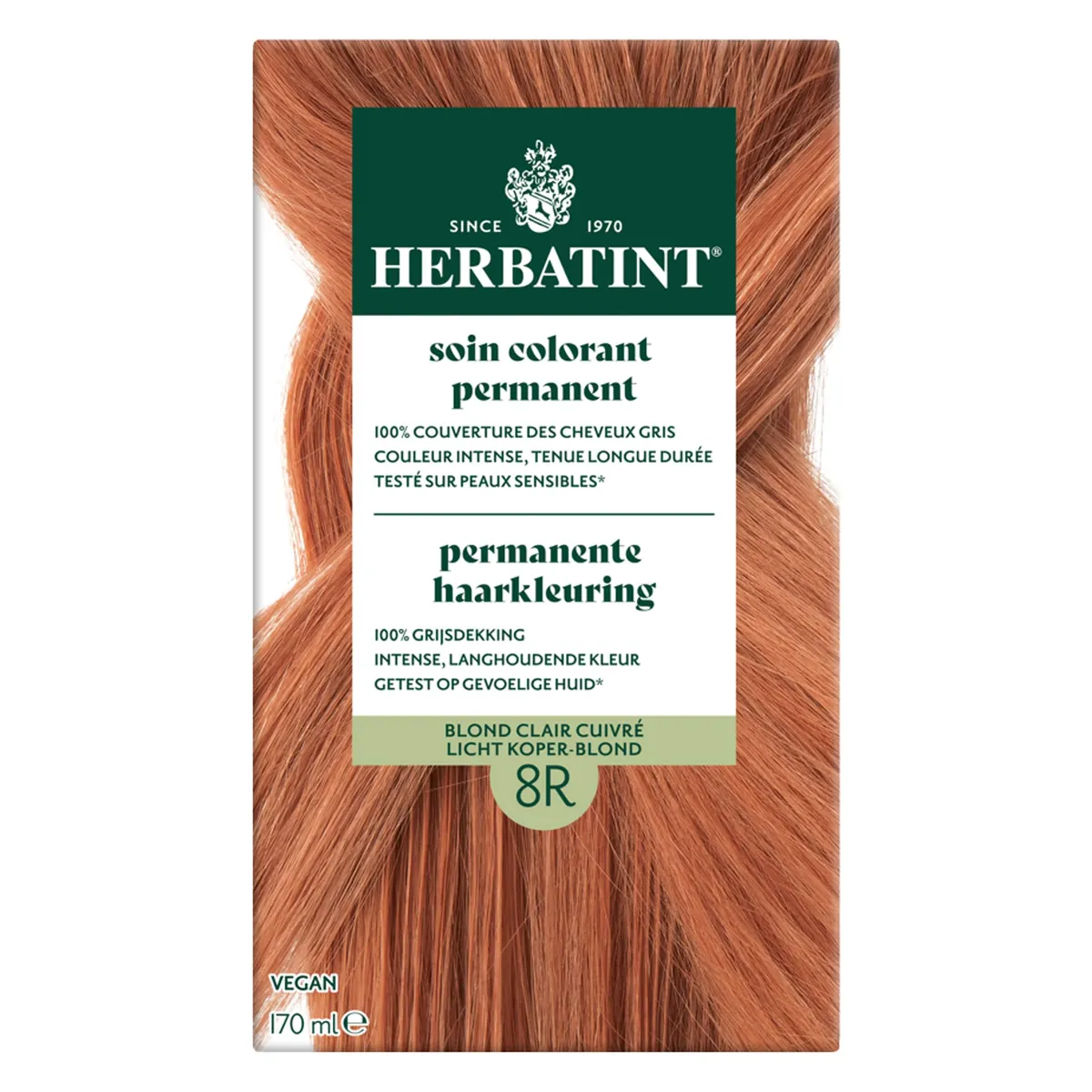 Herbatint Blond Clair Cuivre 8R
