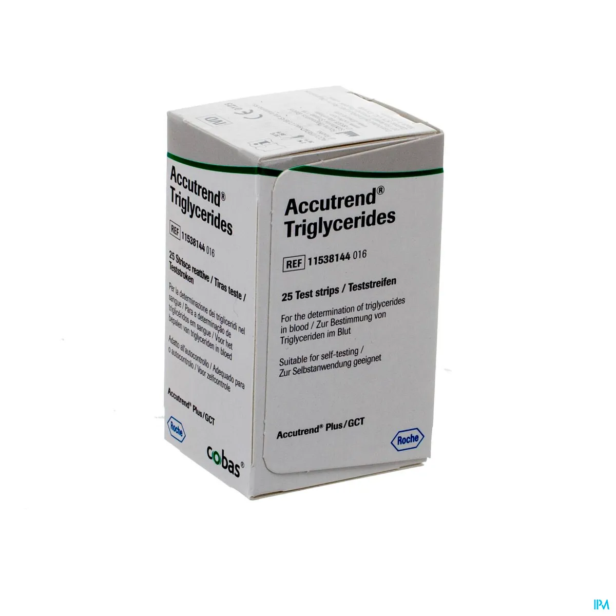 Accutrend Triglyceridestrips 25 11538144016