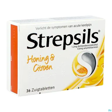 Strepsils Miel Citron 36 Pastilles