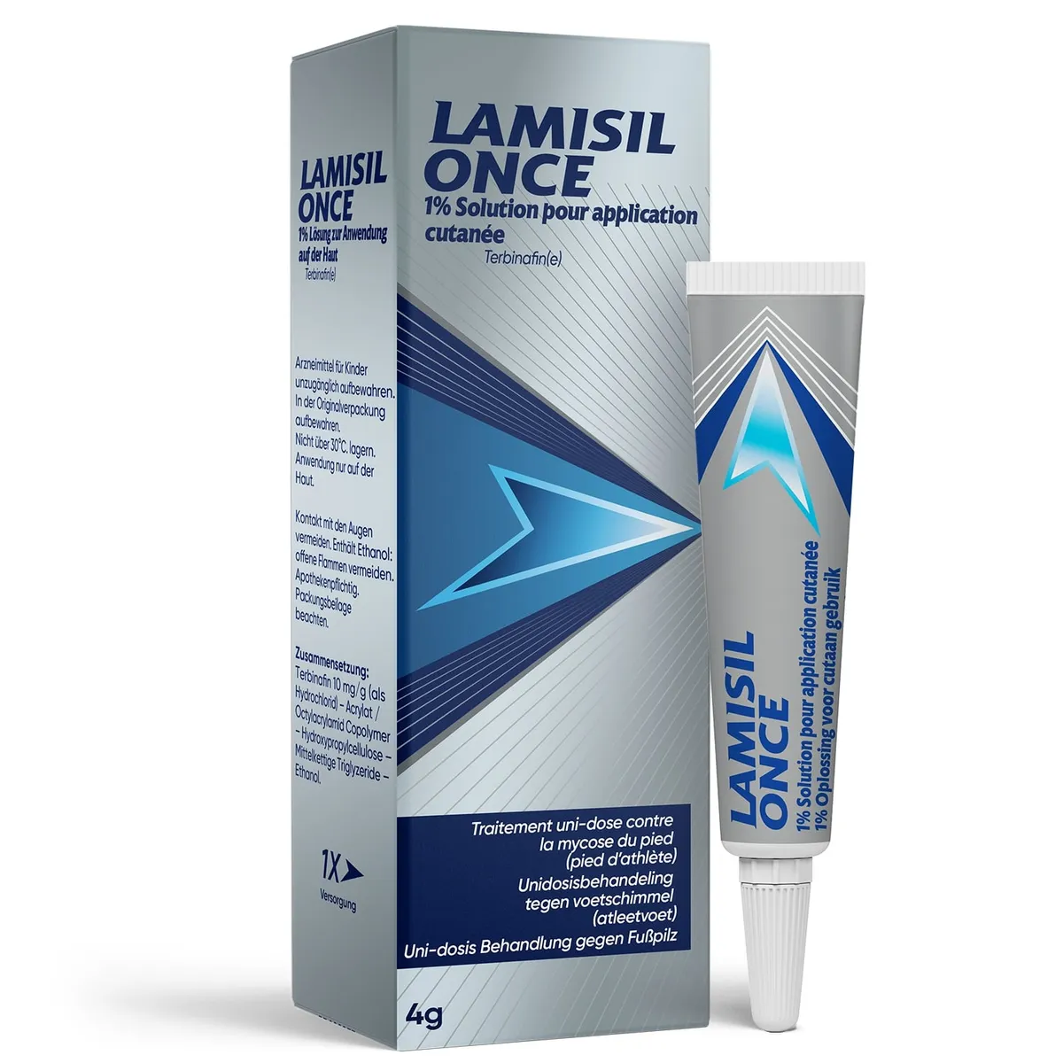 Lamisil Once 1% Solution Application Cutanée 4g