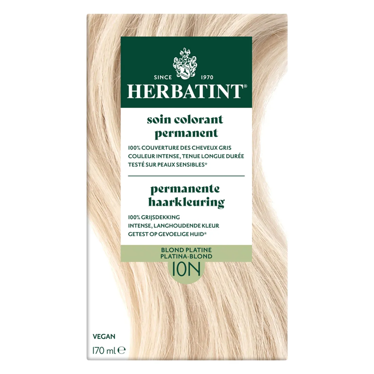 Herbatint Blond Platine 10N