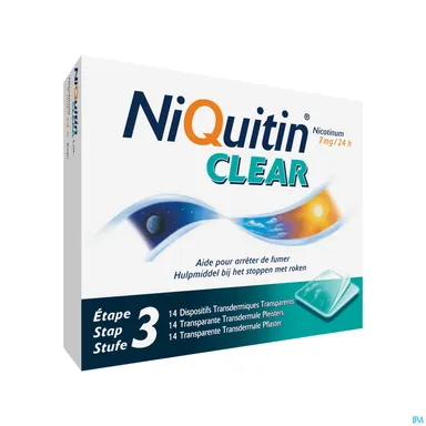 NiQuitin Clear 7mg 14 Patches