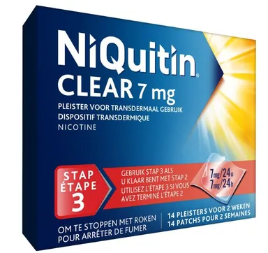 NiQuitin Clear 7mg 14 Patches
