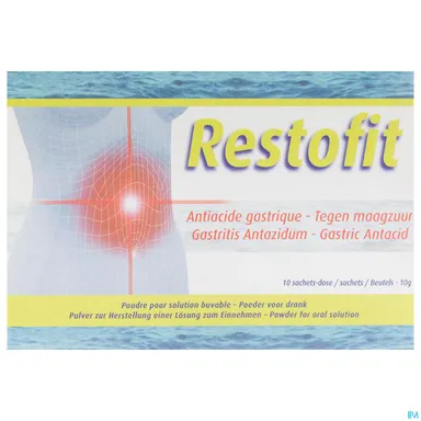 Restofit Poeder voor Drank 10 Zakjes