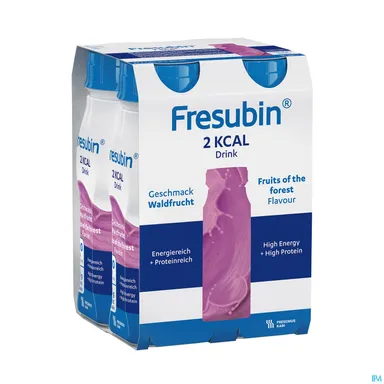 Fresubin 2kcal Drink Bosvruchten 4x200ml