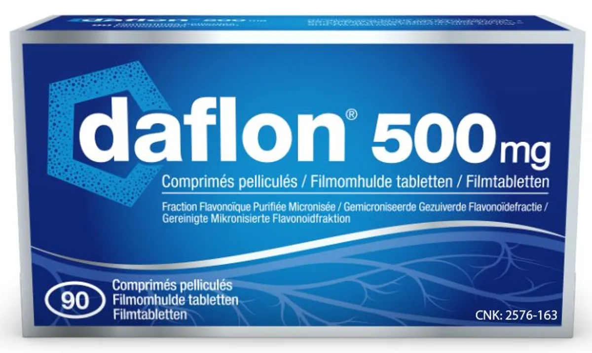 Daflon 500mg 90 Comprimés