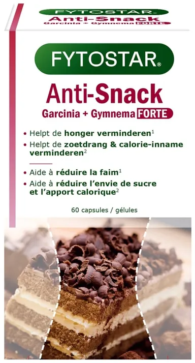 Fytostar Anti Snack Garcinia & Gymnema Forte 60 Capsules