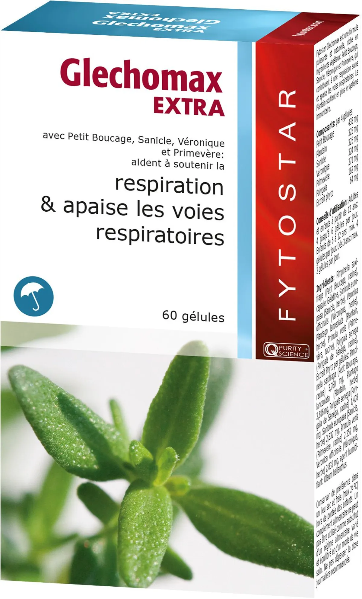 Biostar Glechomax Voies Respiratoires Caps 60