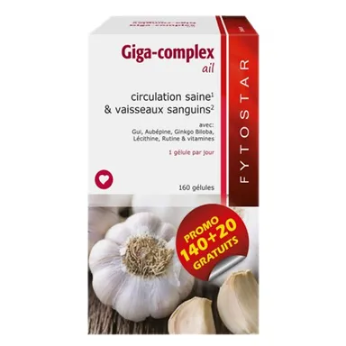 Fytostar Giga Complex 160 Capsules (140 + 20 Gratuites)