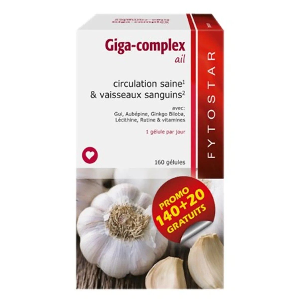 Fytostar Giga Complex 160 Capsules (140 + 20 Gratis)