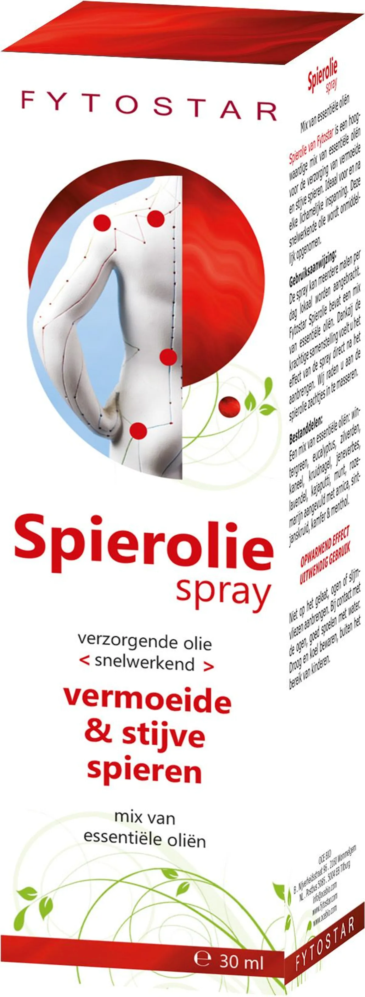 Fytostar Spierolie spray 30ml