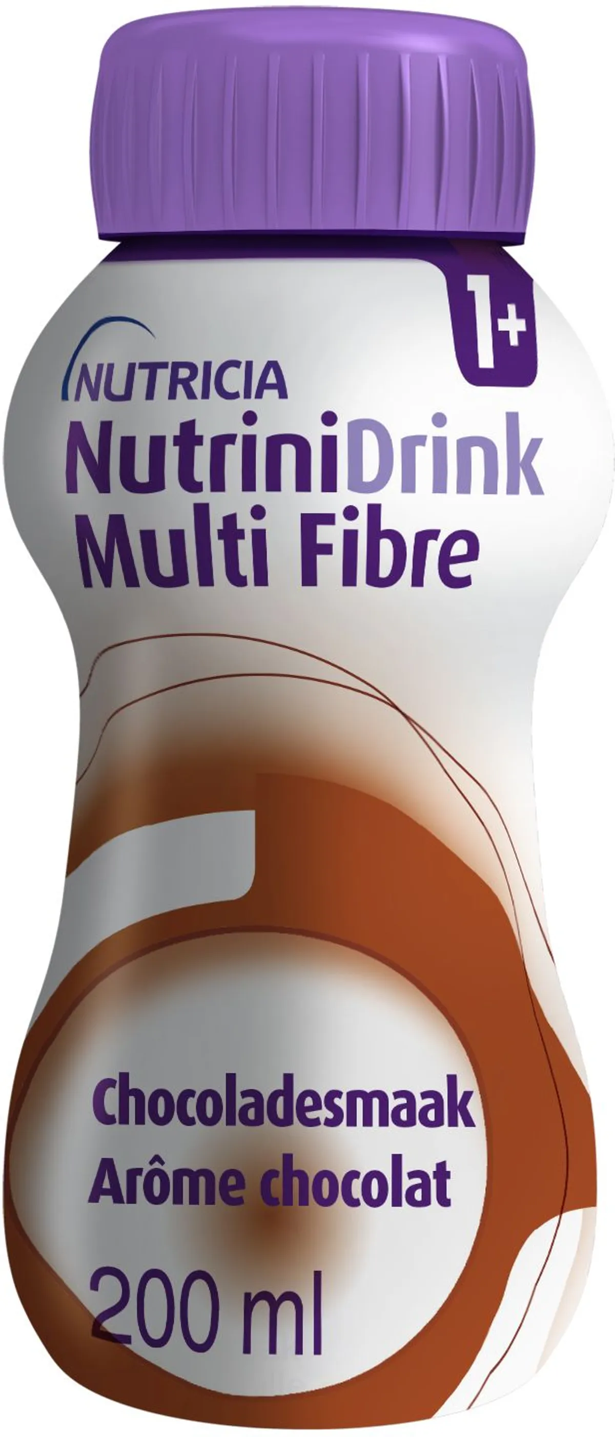 NutriniDrink Multi Fibre Chocoladesmaak Fles 200 ml