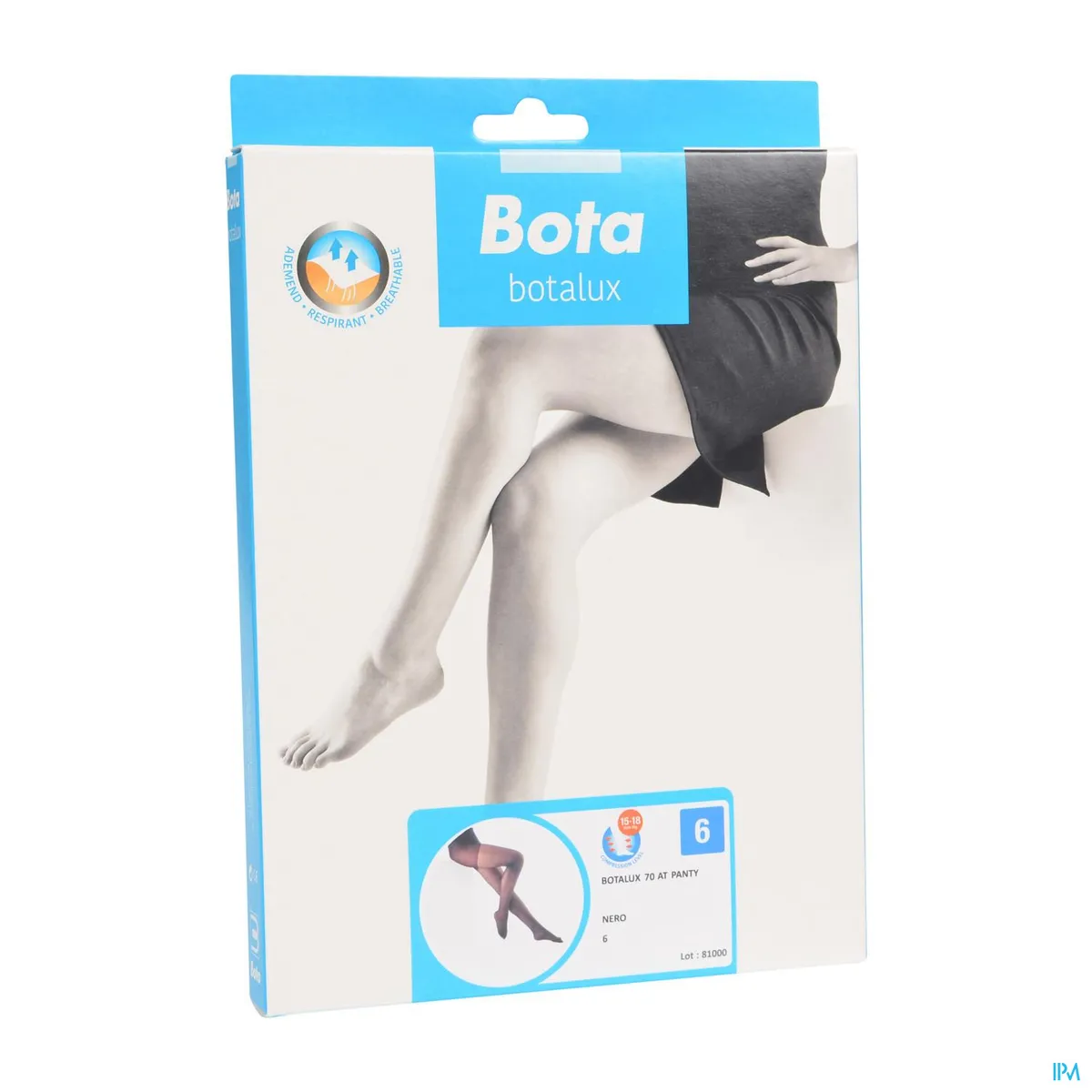 Botalux 70 Panty De Soutien +P Nero N6