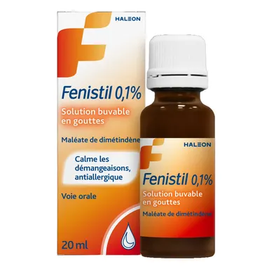Fenistil 0,1% Gouttes 20ml
