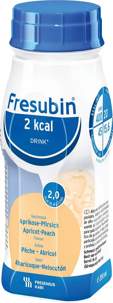 Fresubin 2kcal Drink Pêche-Abricot 4x200ml
