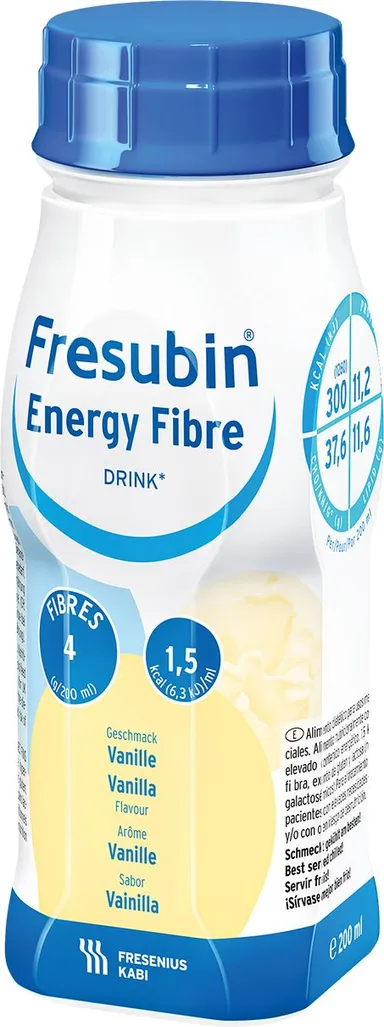 Fresubin Energy Fibre Drink Vanille 4x200ml