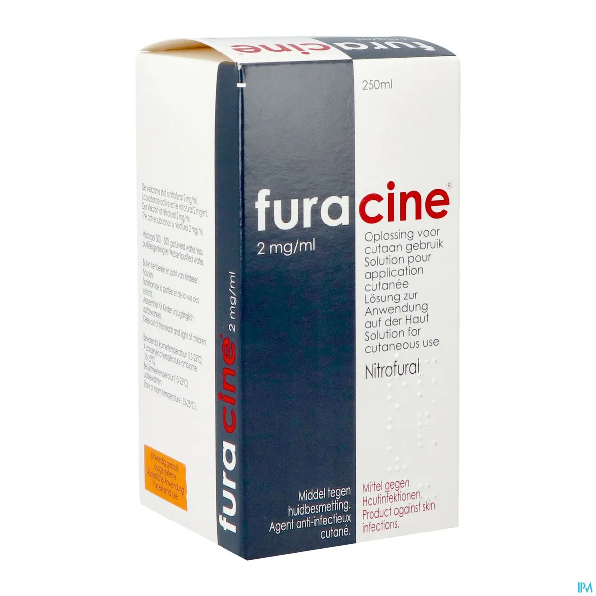 Furacine 2mg/ml Solution Application Cutanée 250ml