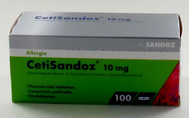 CetiSandoz 10mg 100 Comprimés