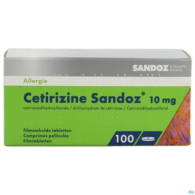 CetiSandoz 10mg 100 Tabletten
