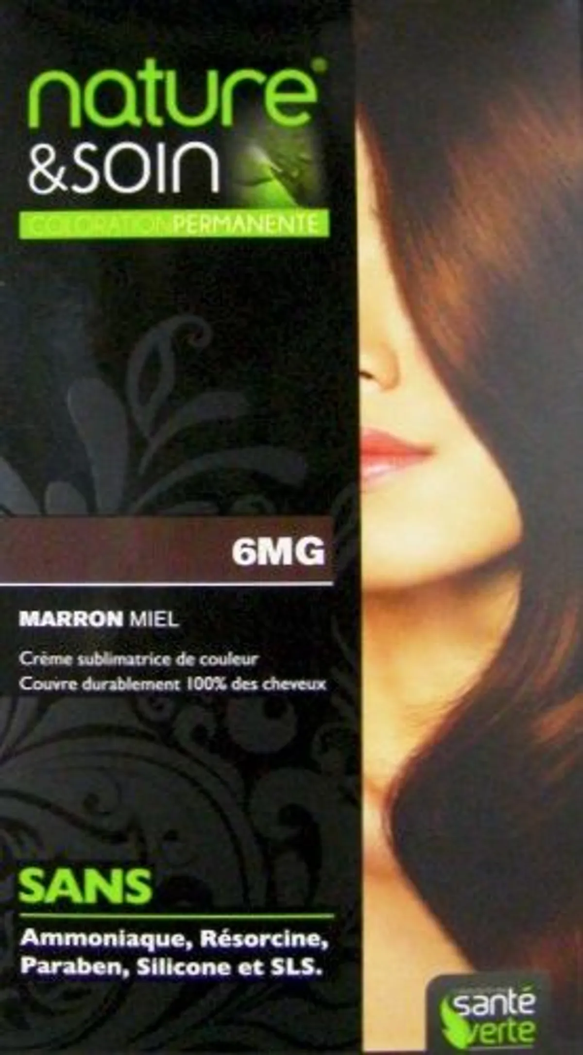 Nature&Soin Coloration Permanente Maron Miel 129ml