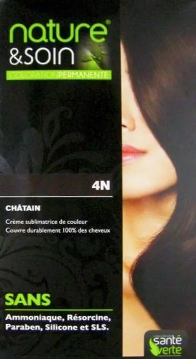 Nature&Soin Coloration Permanente Chatain 129ml