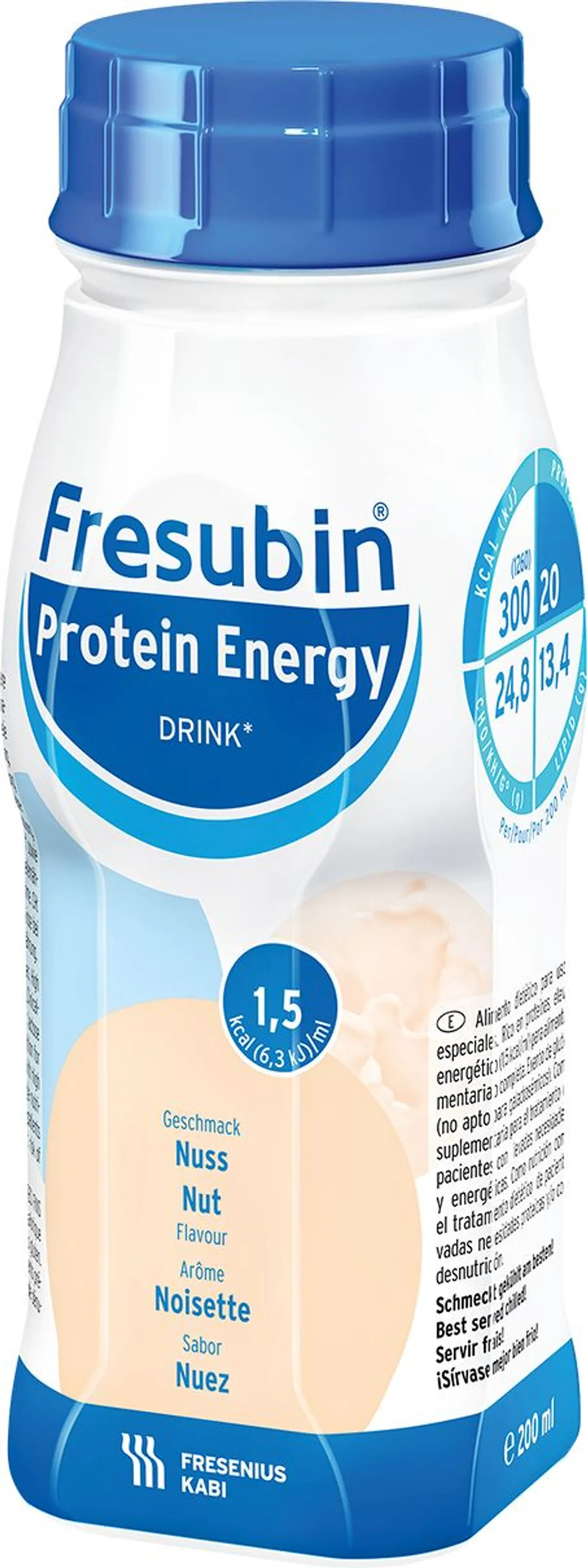Fresubin Protein Energy Drink Noisettes 4x200ml
