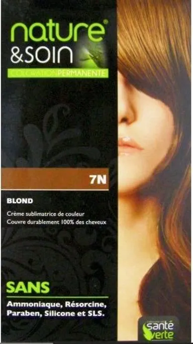 Nature&Soin Coloration Permanente Blond 129ml