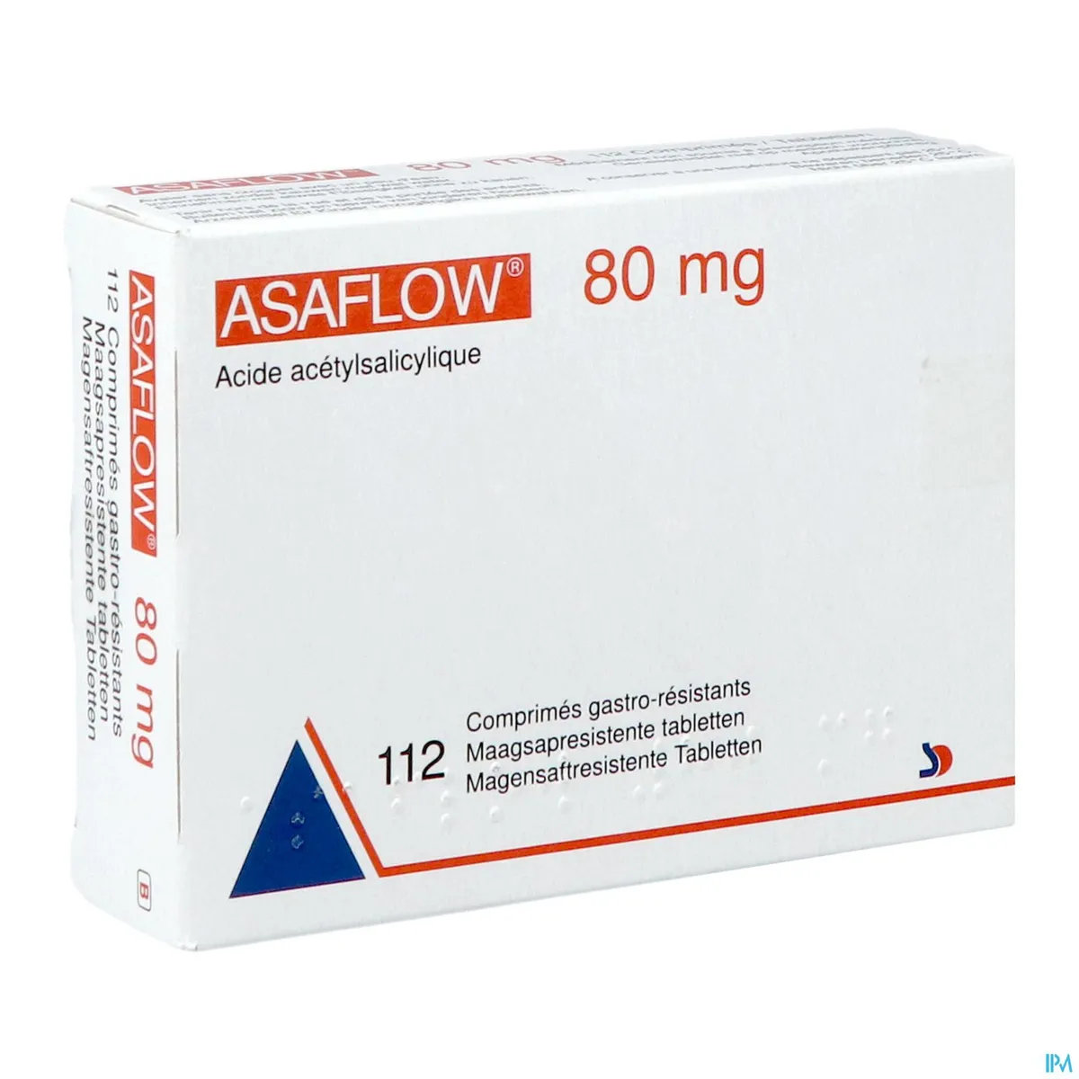 Asaflow 80mg 112 Maagbestendige Tabletten