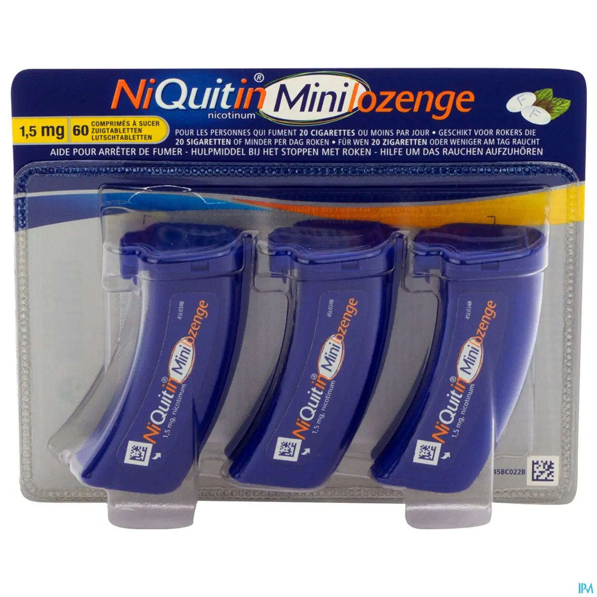 NiQuitin 1,5mg Minilozenge 60 Zuigtabletten