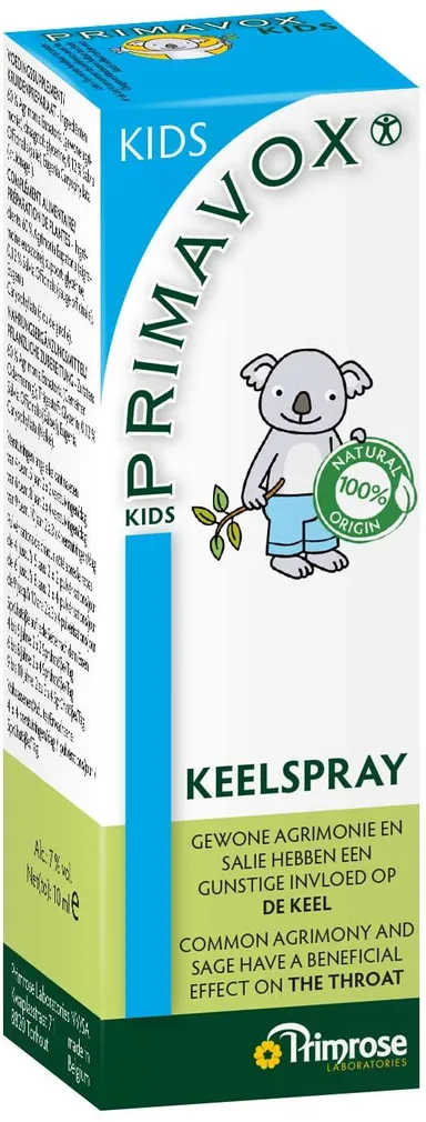 Primavox Kids Keelspray 10ml