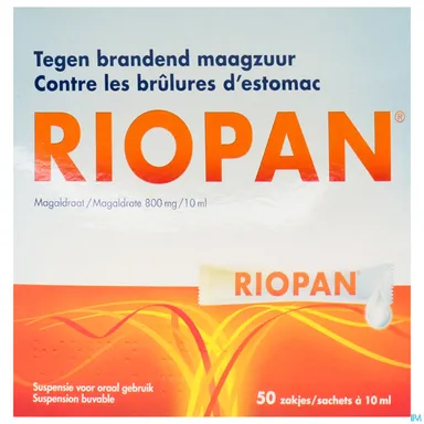 Riopan Drinkbare Suspensie 50 zakjes x10ml