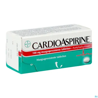 CardioAspirine 100mg 84 Comprimés Gastro-Résistants