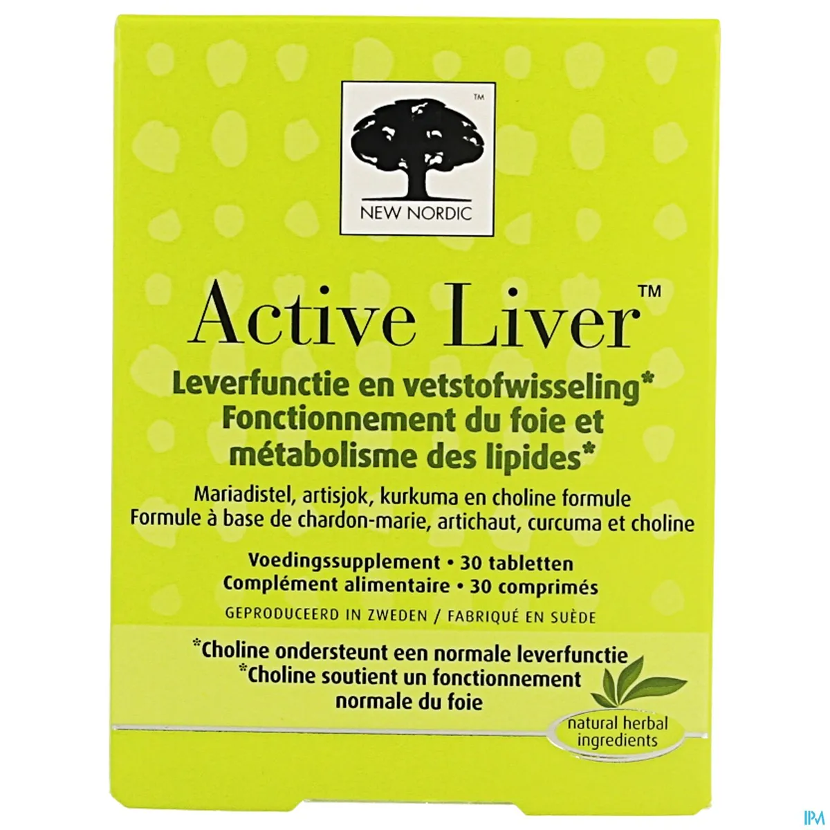 New Nordic Active Liver 30 Tabletten