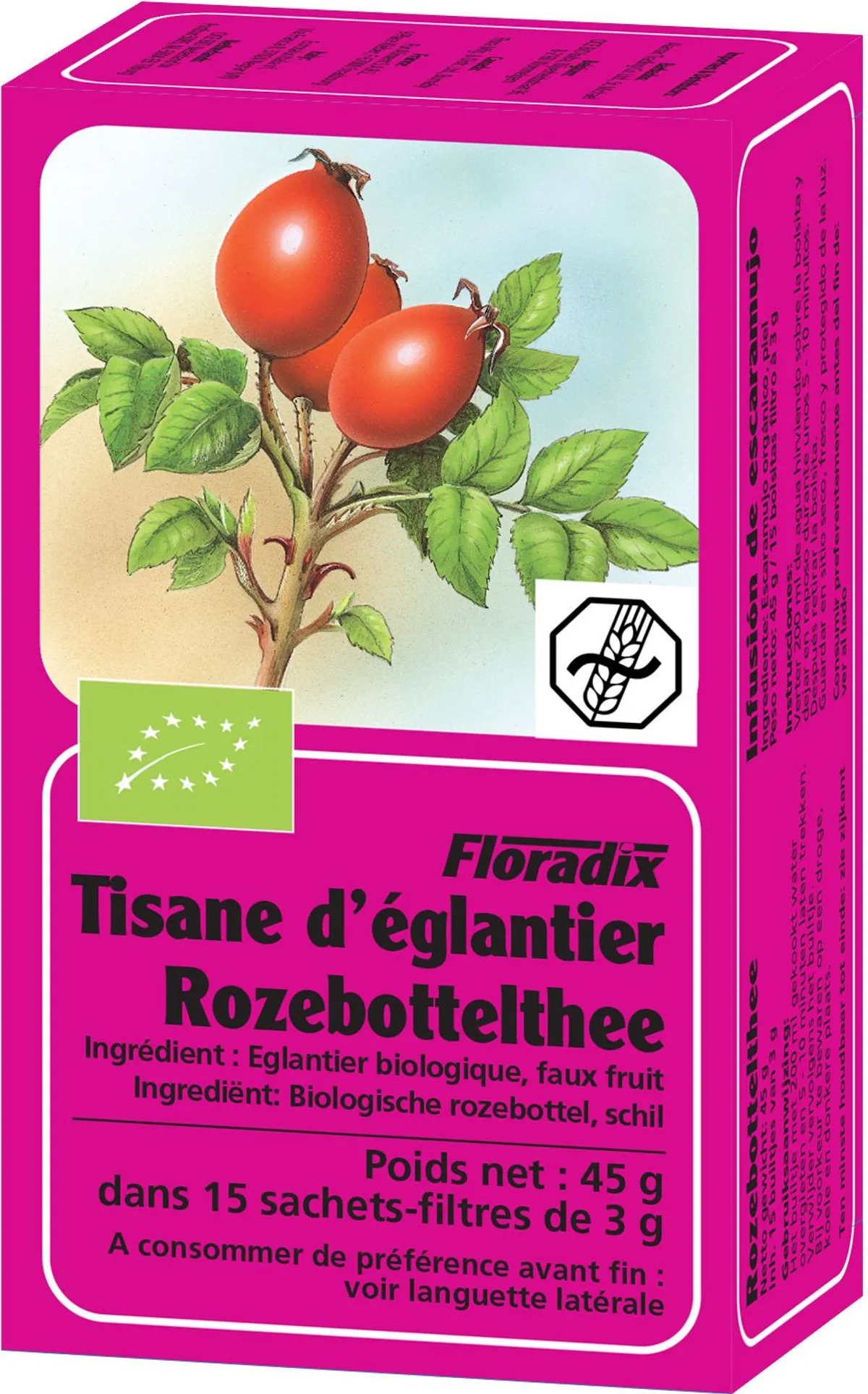 Salus Tisane Eglantier Bio 15 Sachets
