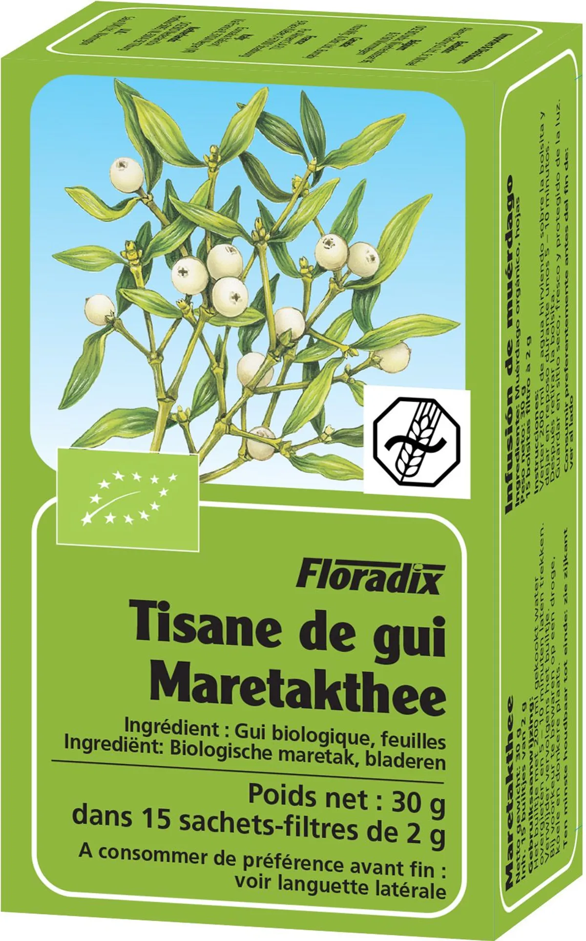 Salus Tisane Gui De Chene Bio 15 Sachets