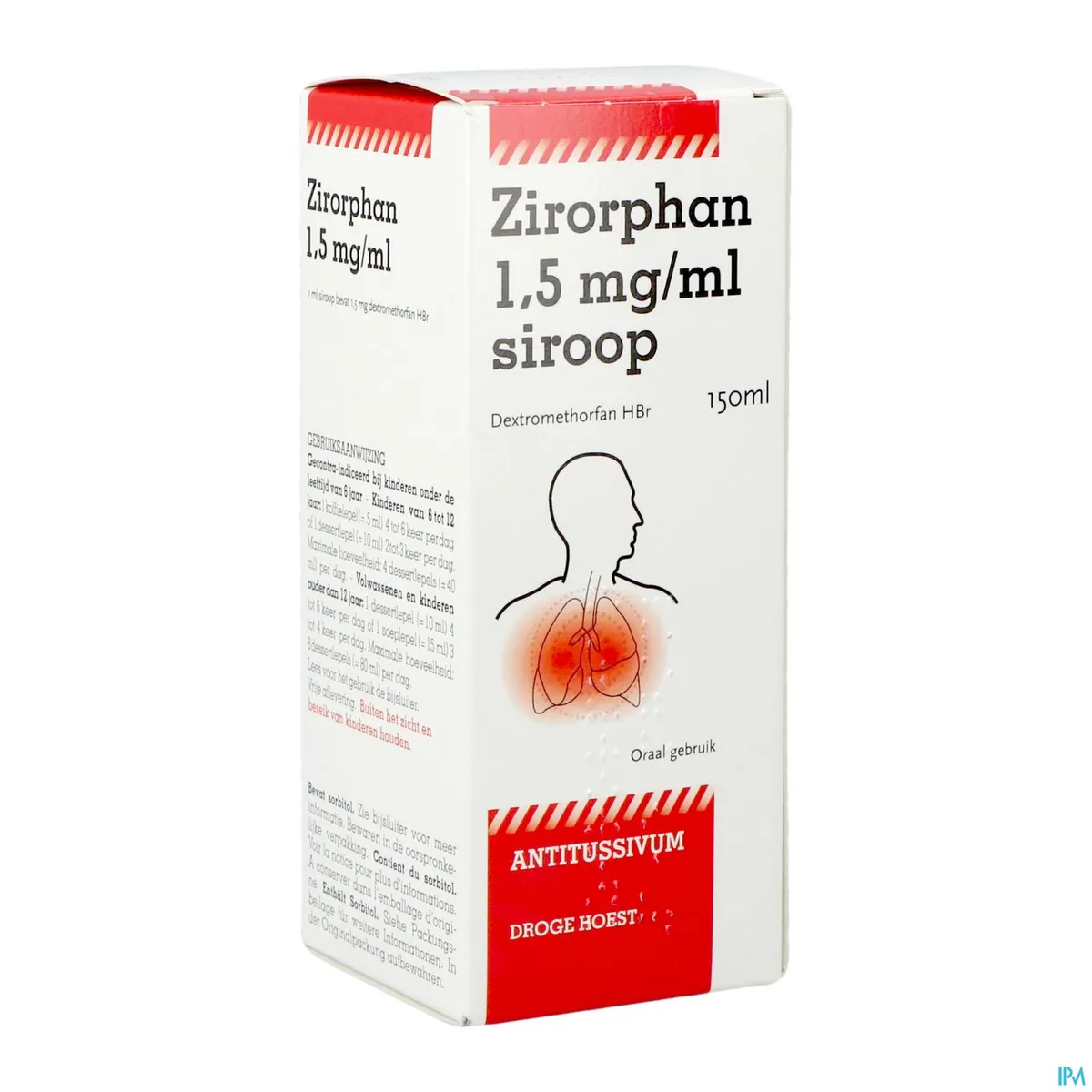 Zirorphan 7,5mg/5ml Siroop 150ml